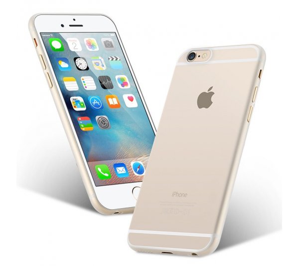 Ultratenký kryt Full iPhone 6/6S - biely